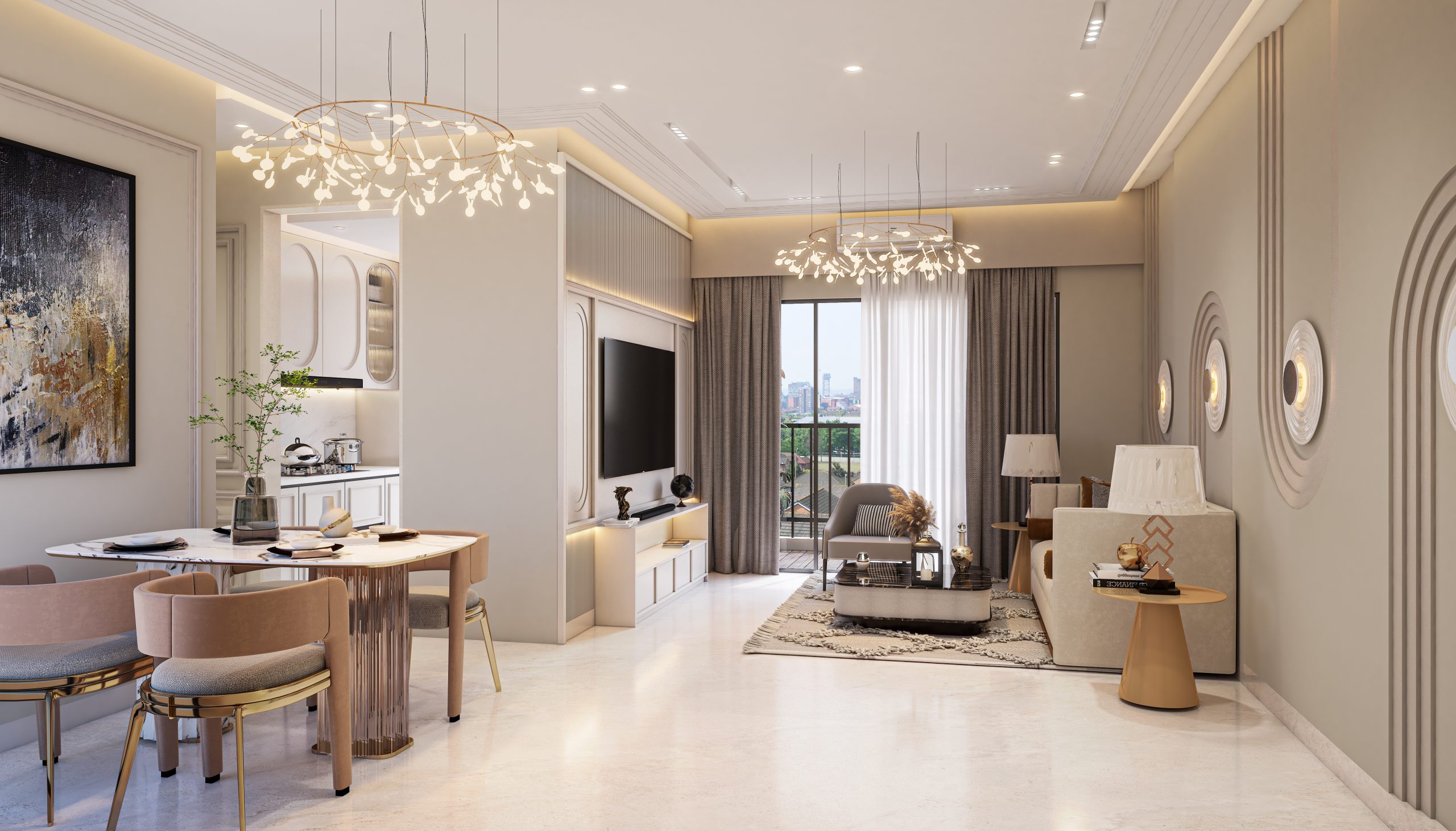 2bhk flats interior